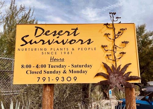 Fall Desert Survivors Nusery Public Sale TT 9/28 - Desert Survivors 8A-4P