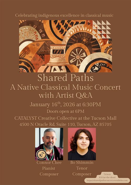Shared Paths: A Native Classical Music Concert with Artist Q&A