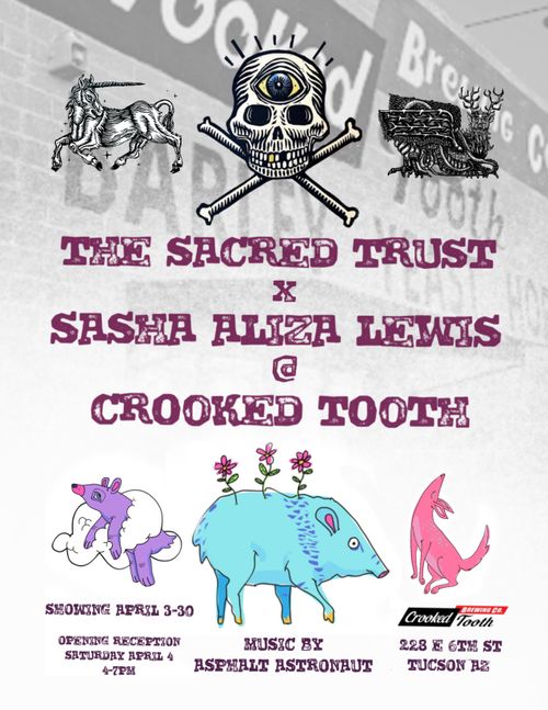 The Sacred Trust and Sasha Aliza Art Show