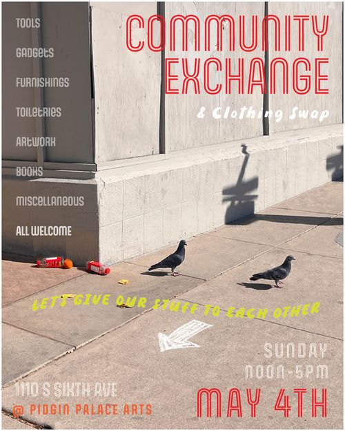 COMMUNITY EXCHANGE & Clothing Swap 