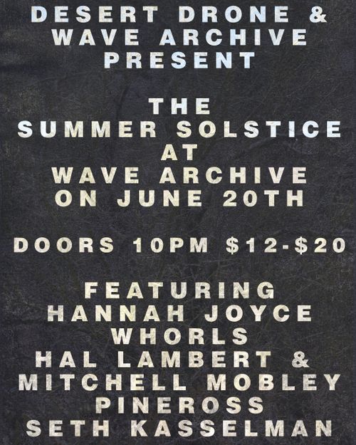 Summer Solstice at Wave Archive
